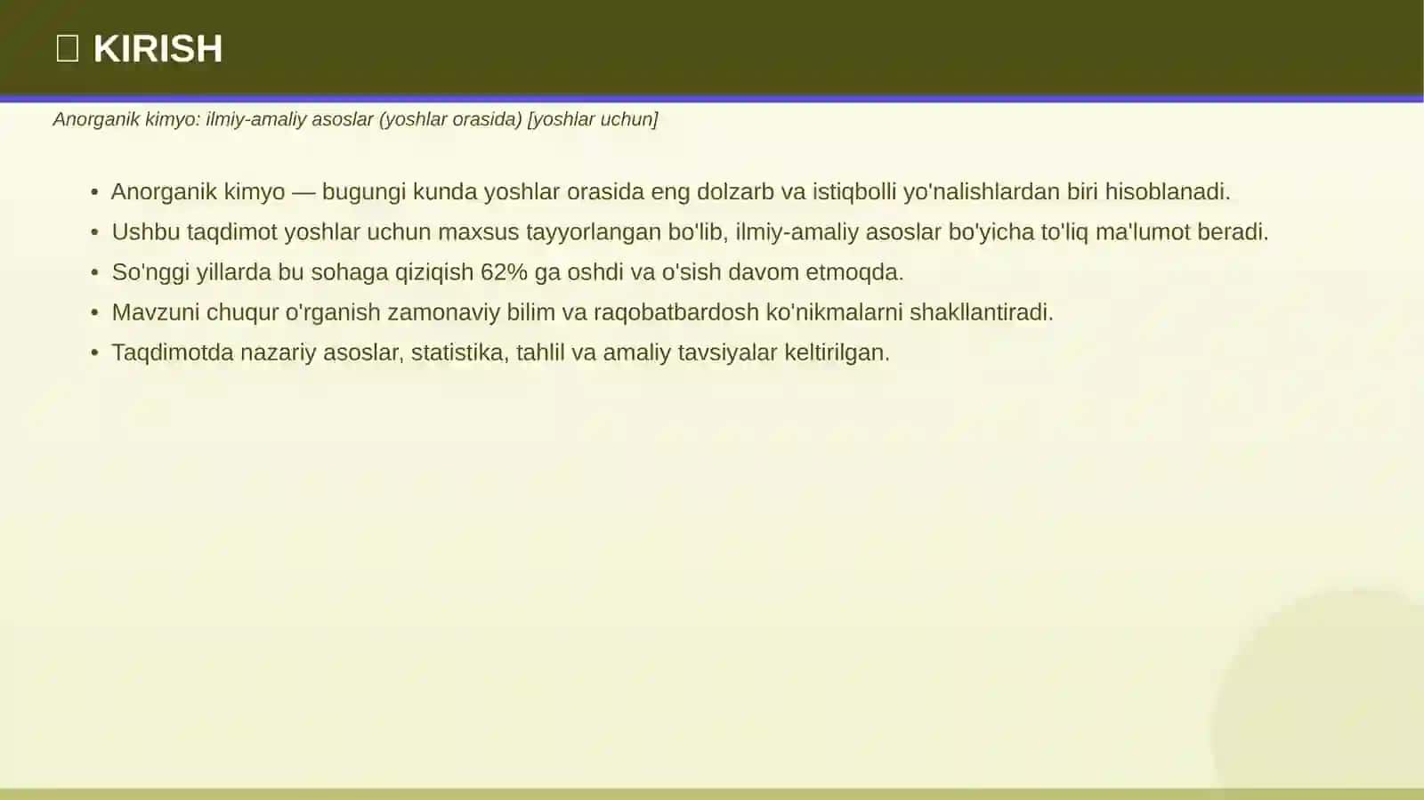 ANORGANIK KIMYO 3