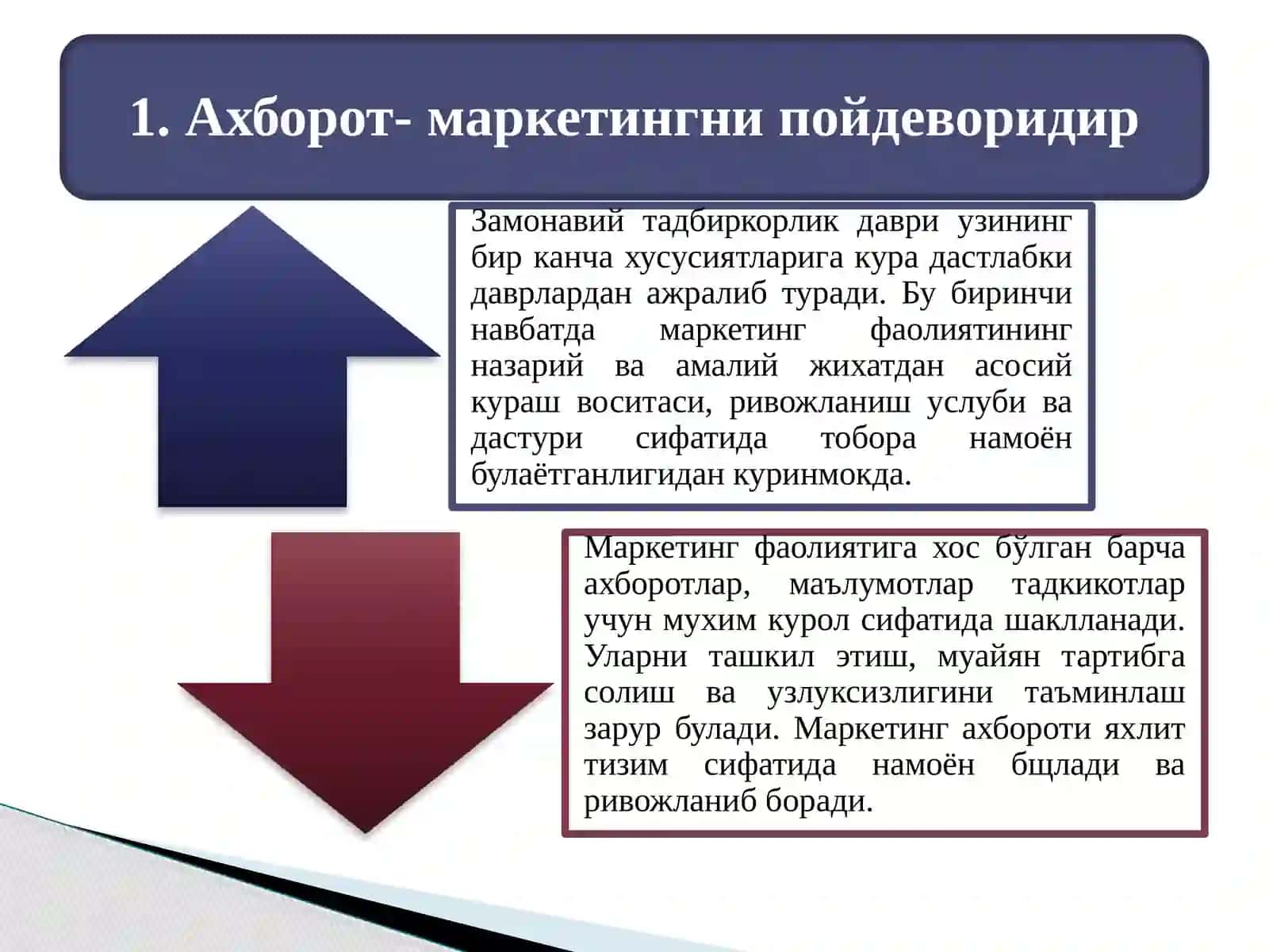 Маркетинг ташки хабарнома 3