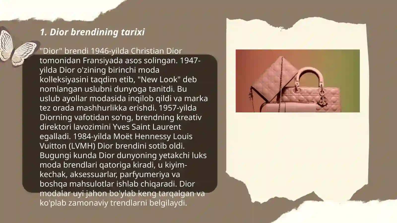 Dior Brendi Tarixi 3