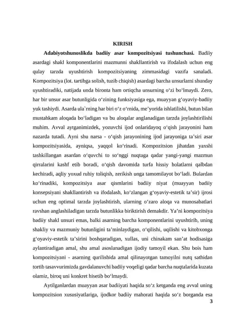 Badiiy asar kompozitsiyasi 3