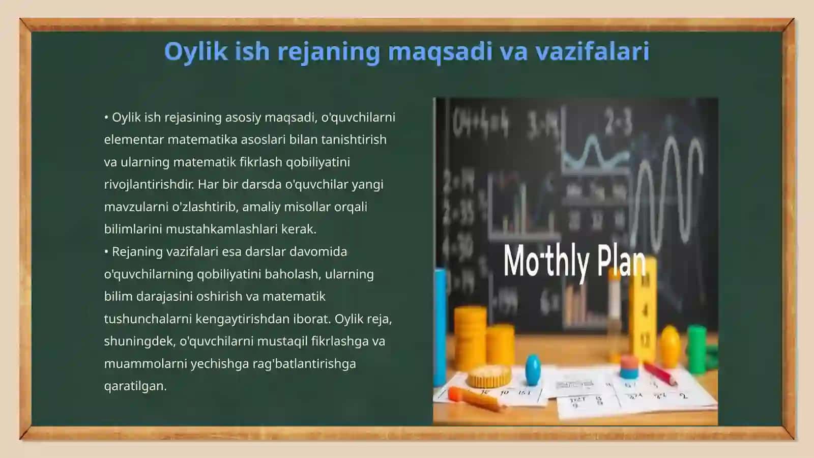 elementar matematika fanidan oylik ish reja tuzish 3