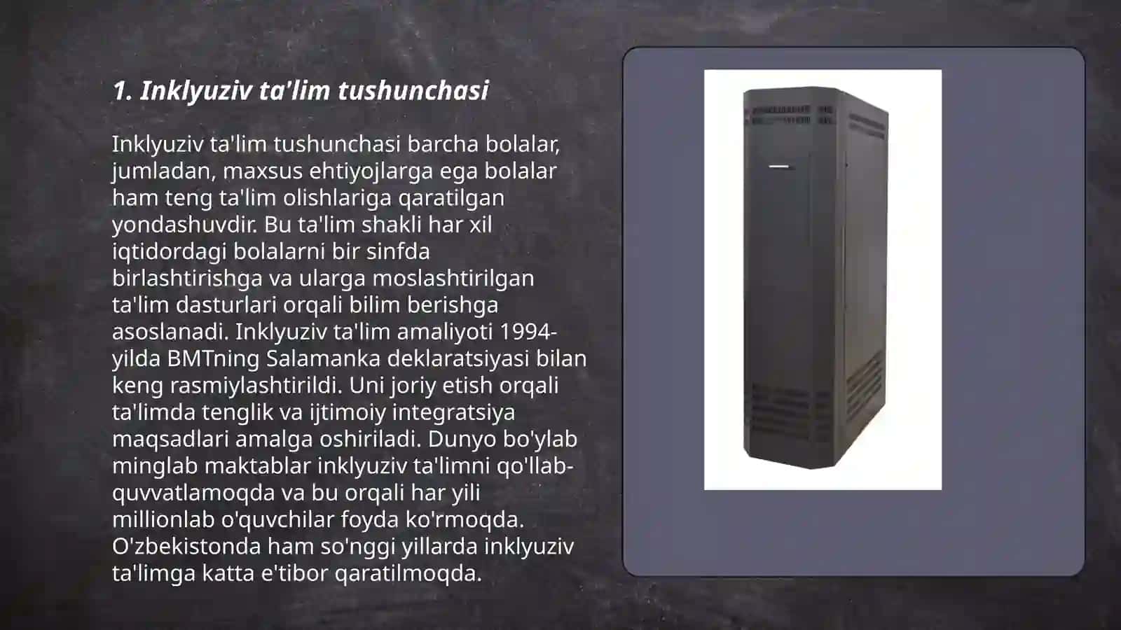 Rivojlanish muoammolari bolgan bolalar uchun inklyuziv ta'limni keng talimiy amaliyotga qollash joriy etish algoritimi 3