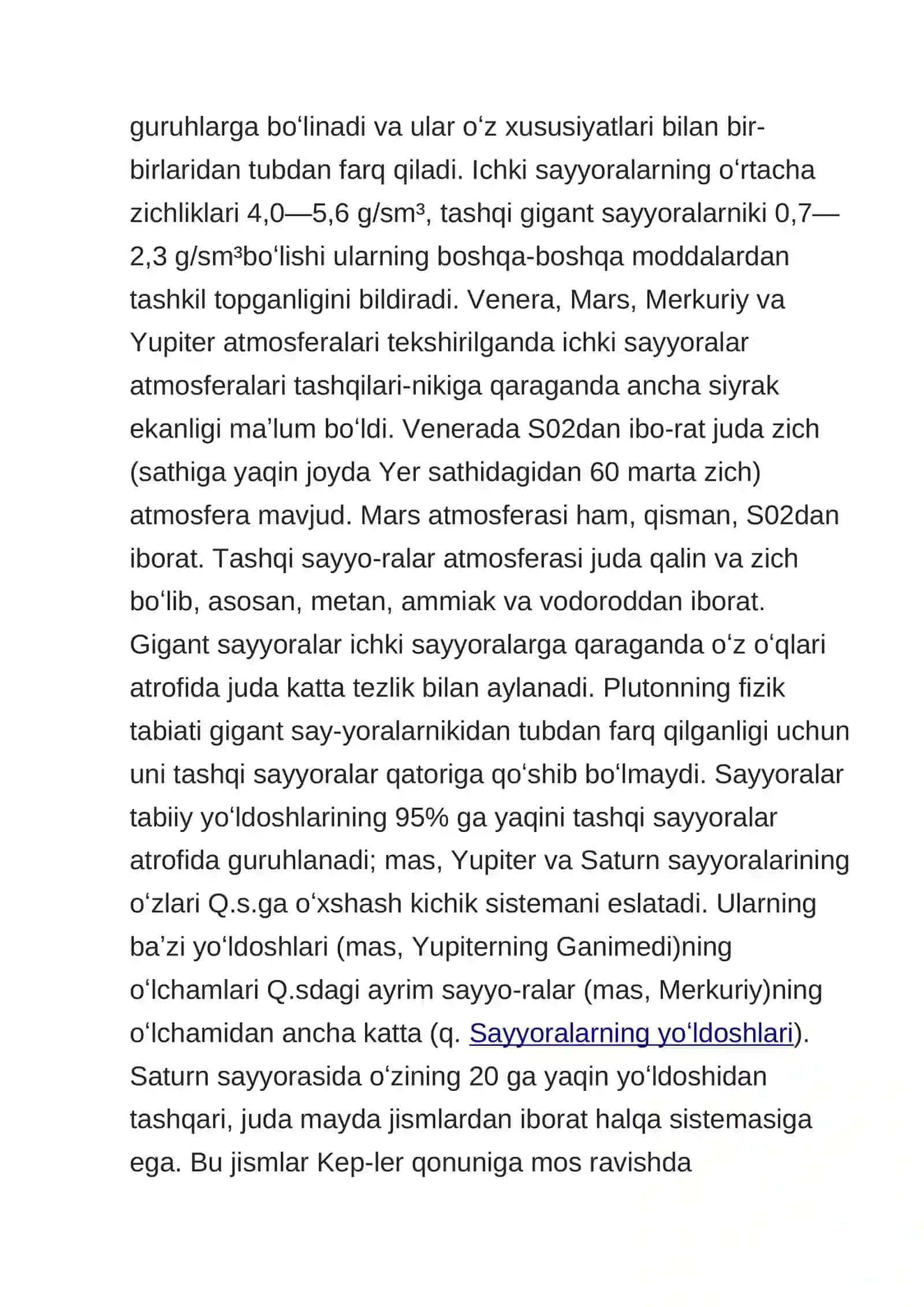 Quyosh tizimi 3