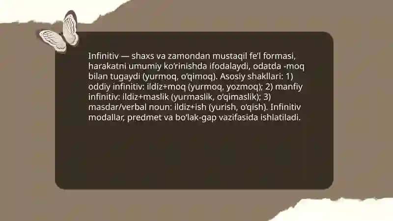 Infivtive and Gerund 3