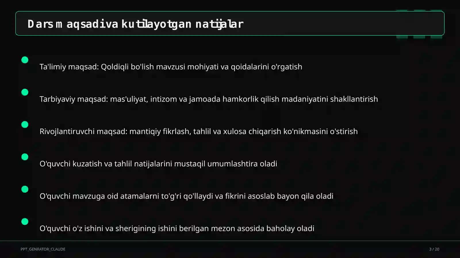 Qoldiqli bo'lish (3-sinf) 3