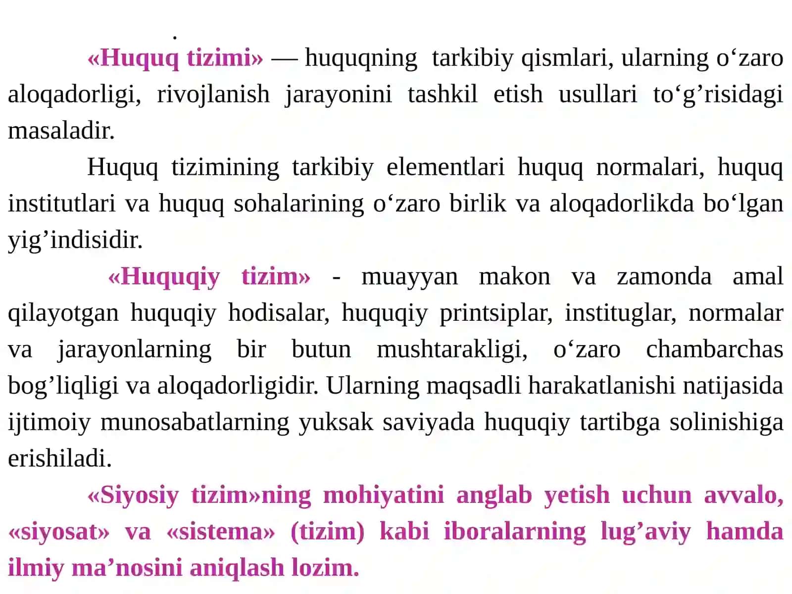 DAVLAT VA JAMIYATNING SIYOSIY TIZIMI 3
