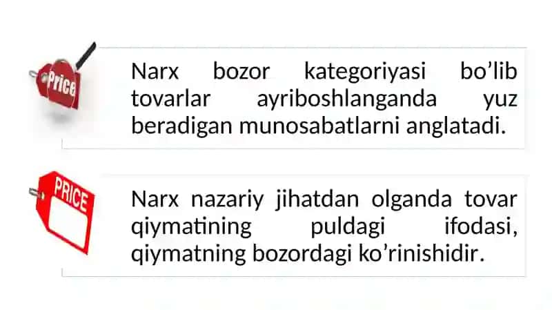 “Narxsiyosati”.I-mashg’ulot 3