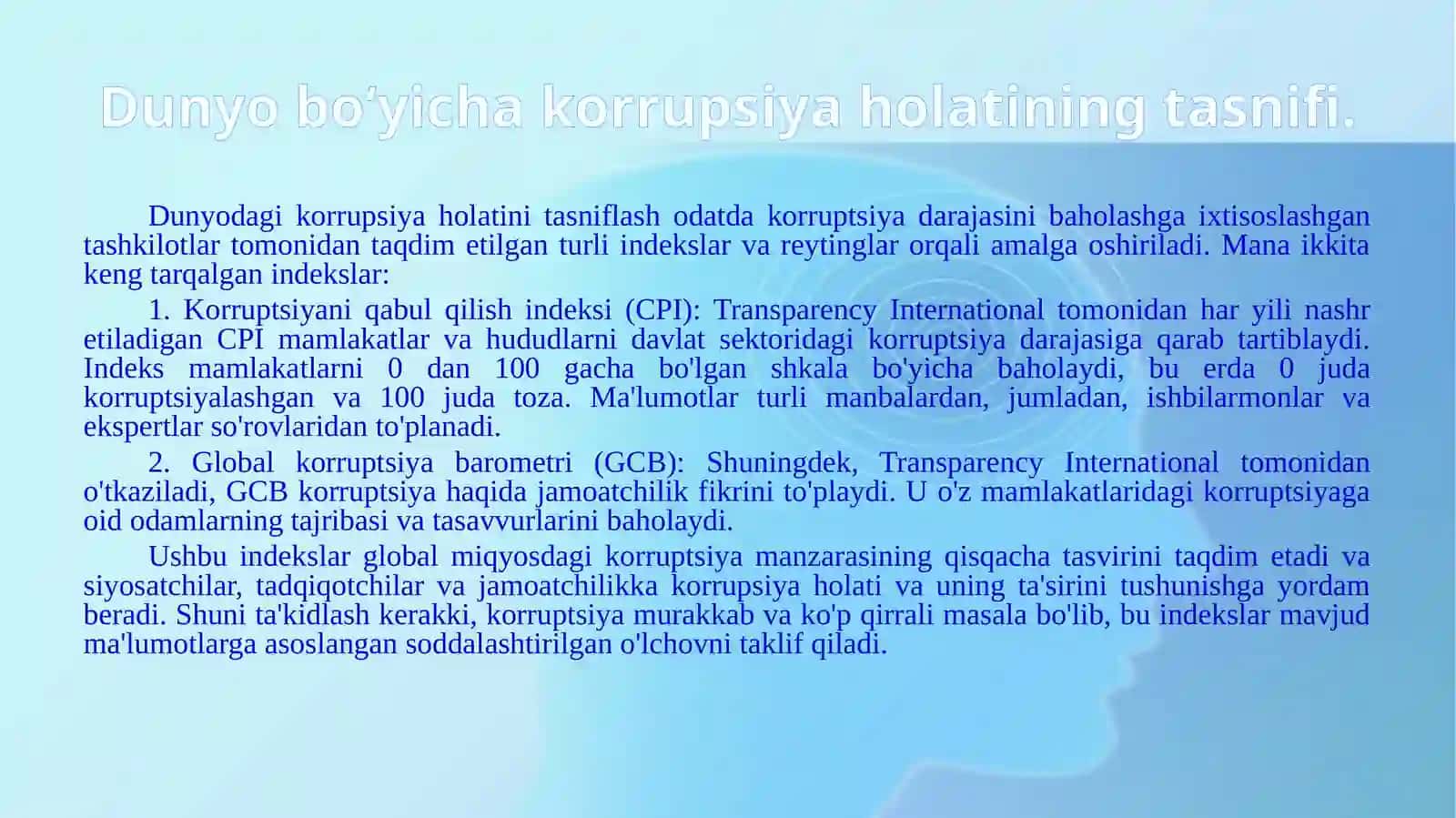 Korrupsiyaning mohiyati, oqibatlari va unga qarshi kurash mexanizmlari 3