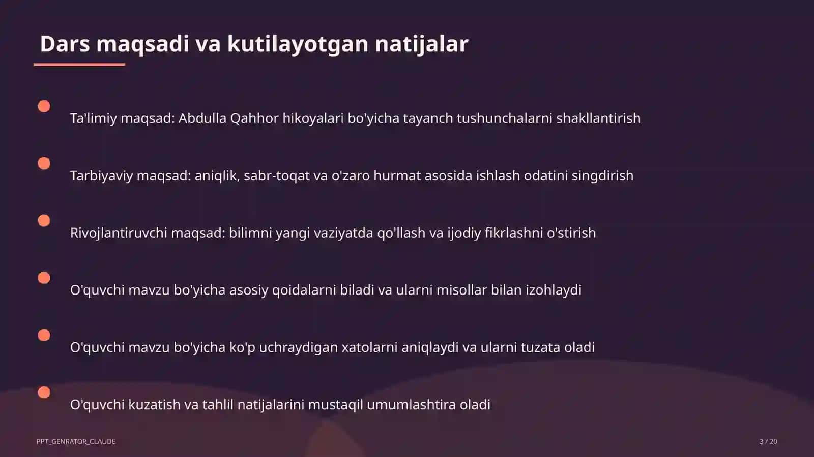 Abdulla Qahhor hikoyalari (8-sinf) 3