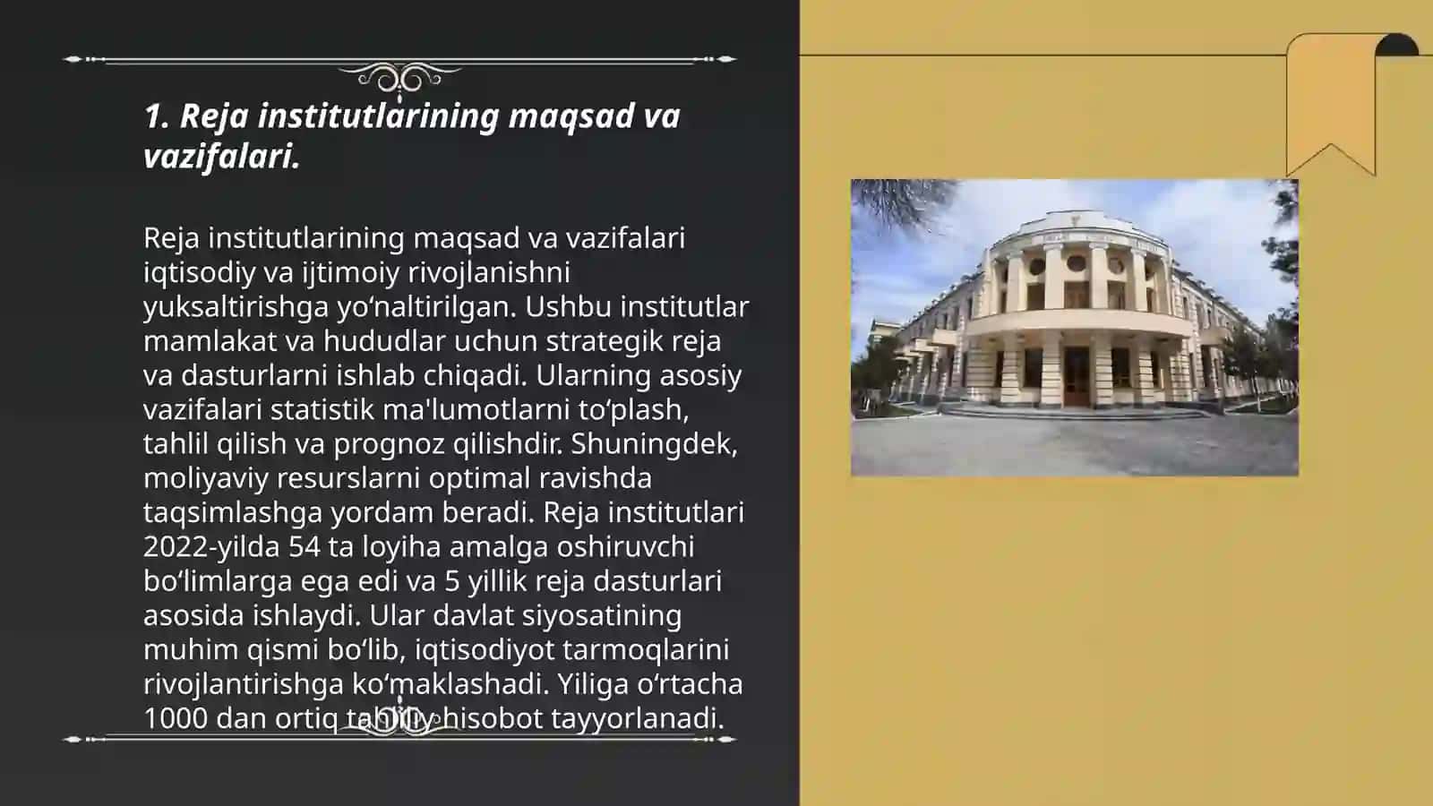 Reja institutlari 3