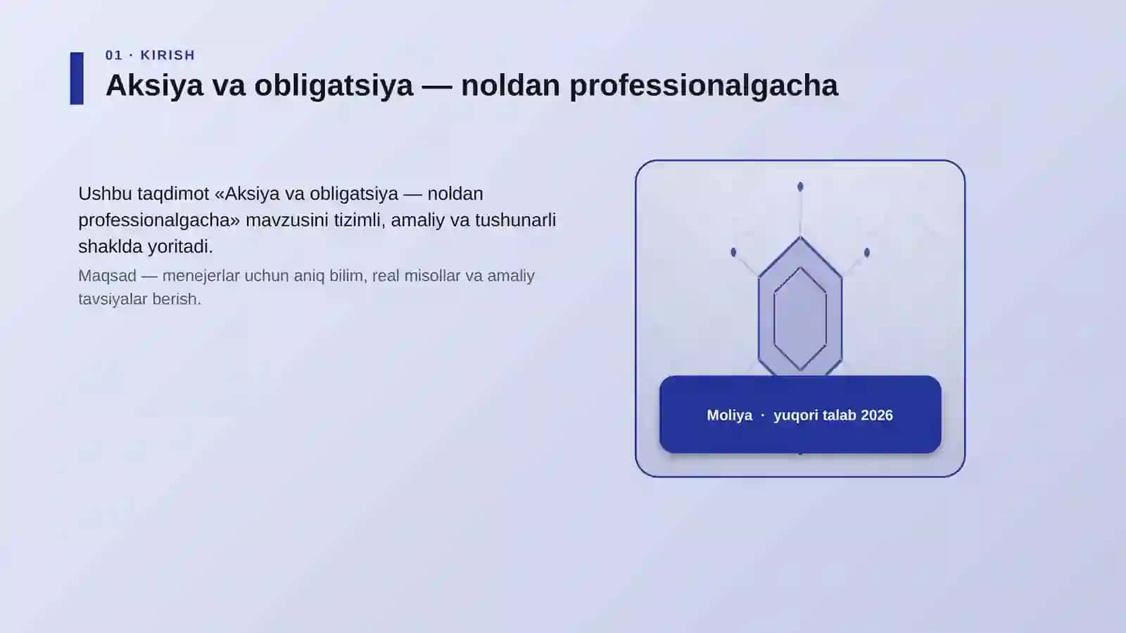 Aksiya va obligatsiya — noldan professionalgacha 3