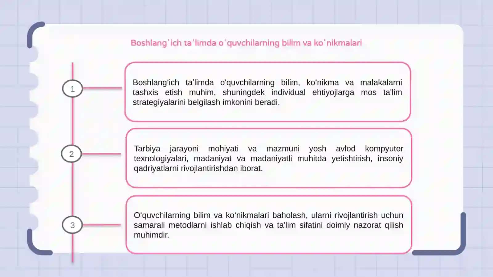 Boshlangʻich taʼlimda koʻnikmalarni tashxis etish 3