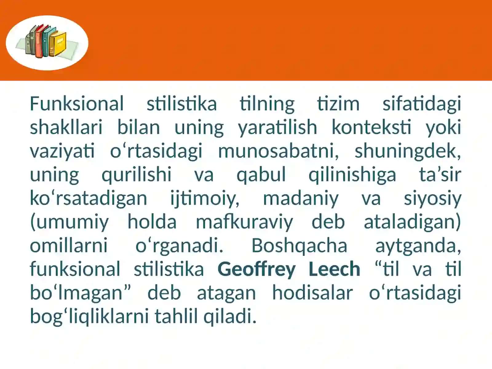 Functional stylistics 3