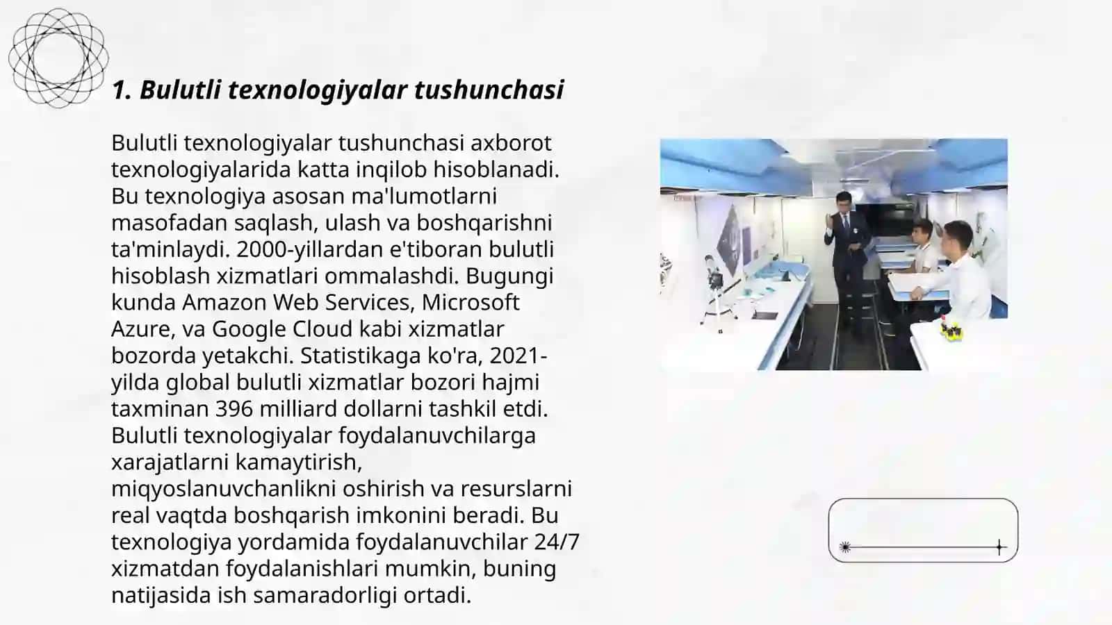 Bulutli texnologiyalar tushunchasi 3