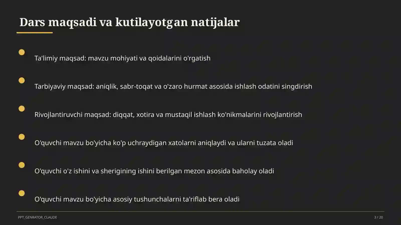 Axborot huquqi va shaxsiy ma'lumotlar himoyasi (11-sinf) 3