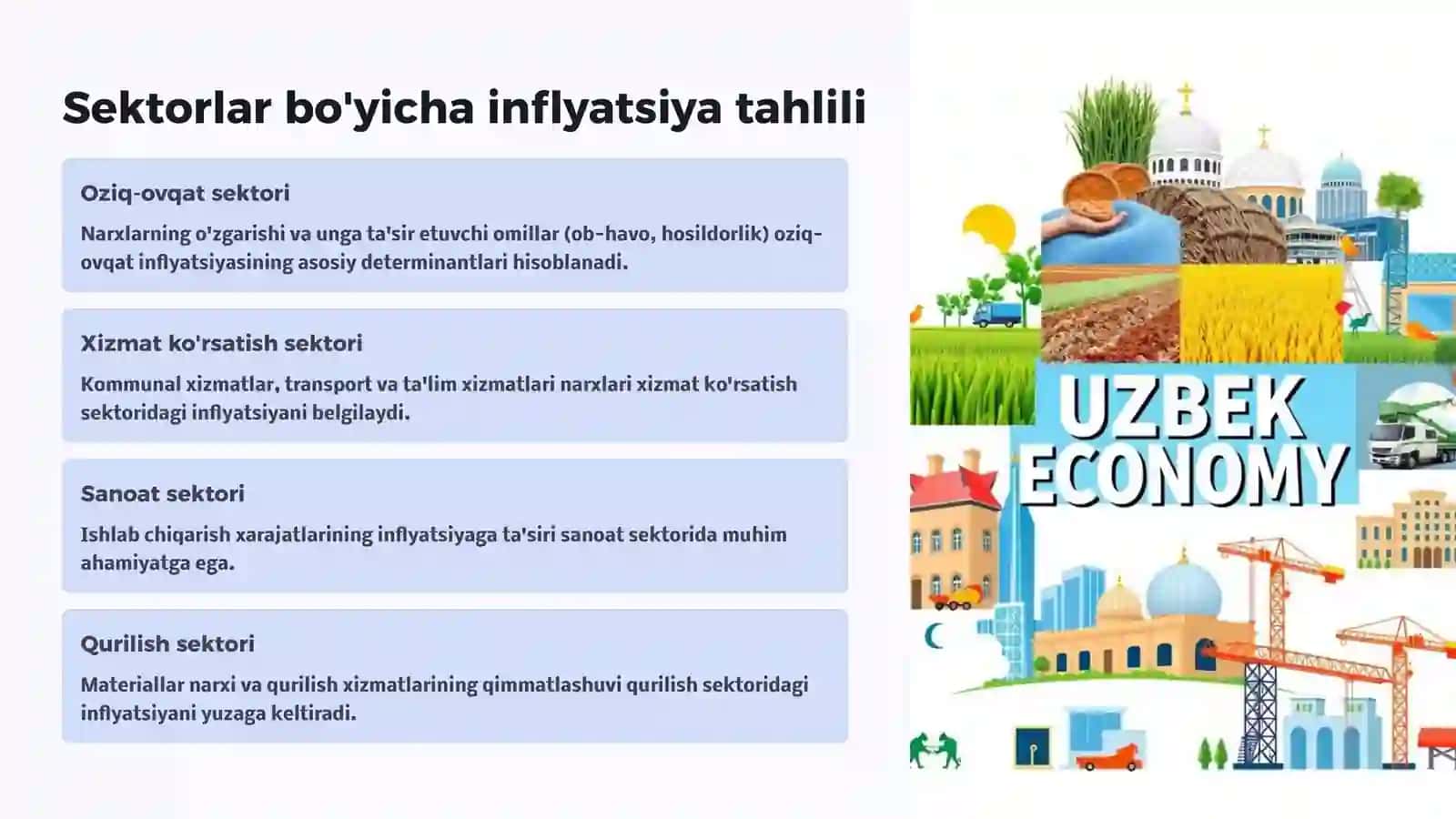 O‘zbekiston Respublikasi iqtisodiyotidagi inflyatsiya jarayonlari tahlili 3
