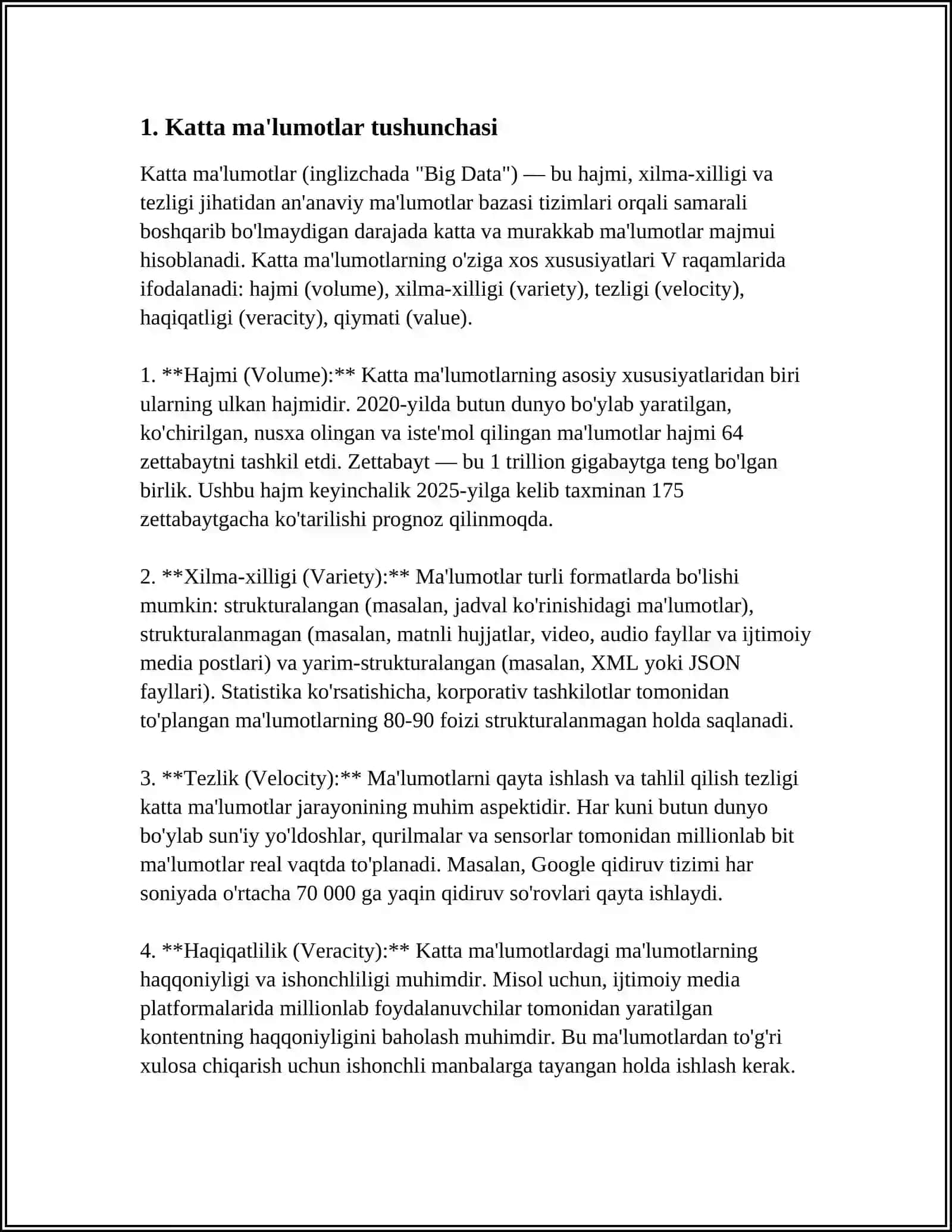 BIG DATA HAQIDA MA LUMOT 3
