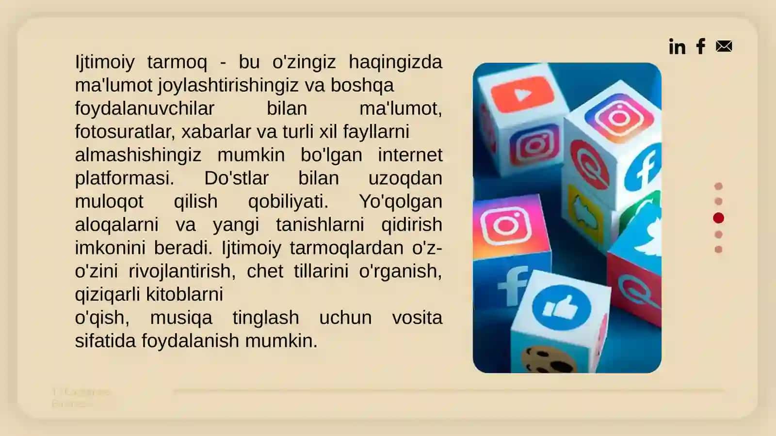 Ijtimoiy  tarmoqlardagi  axborot xurujlari va  tahdidlar 3