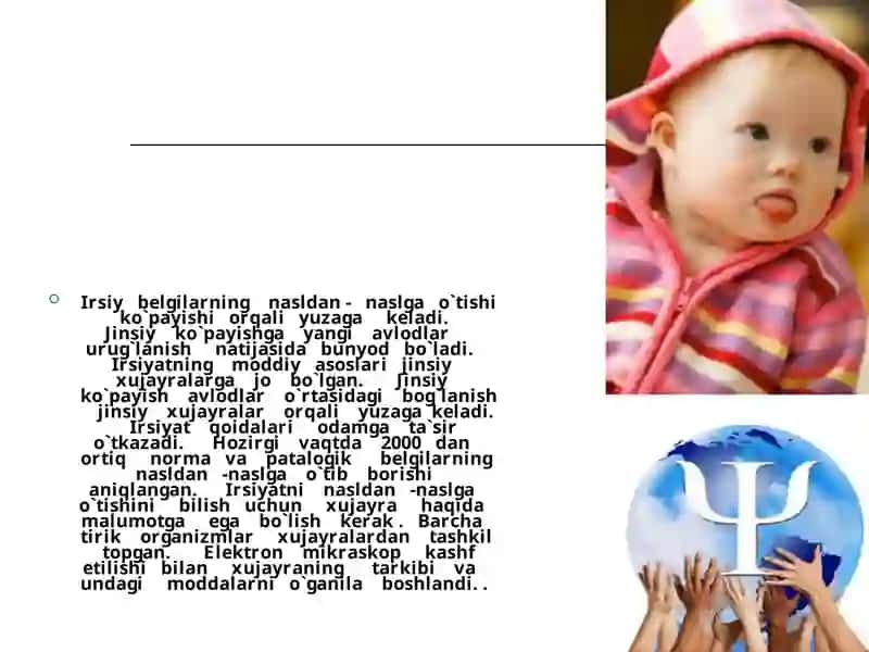 Irsiy kasaliklarning kelib chiqishi va uning oqibatlari 3
