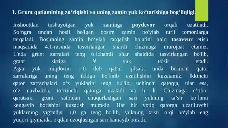 MUHANDISLIK GEOLOGIYASI VA GRUNTLAR MEXANIKASI 3