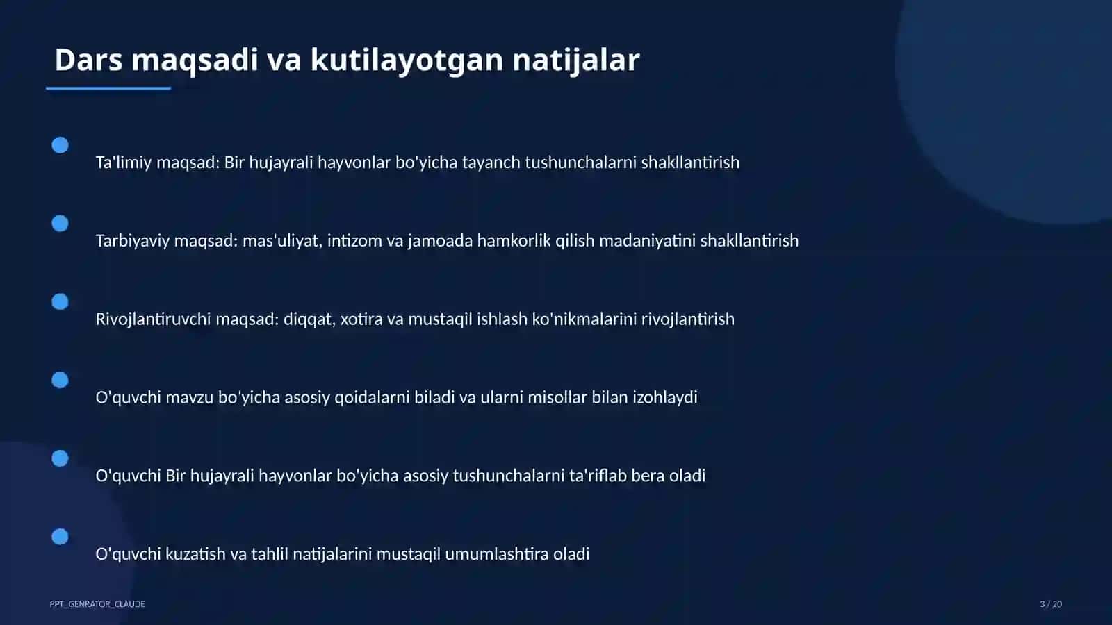 Bir hujayrali hayvonlar (7-sinf) 3