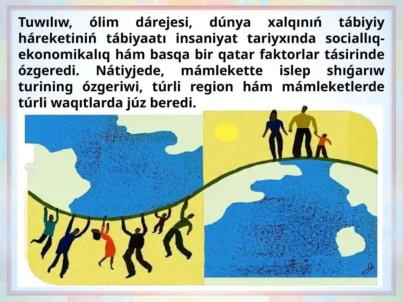 XALÍQLARGEOGRAFIYASÍ PÁNINEN SLAYD JUMÍSÍ 3