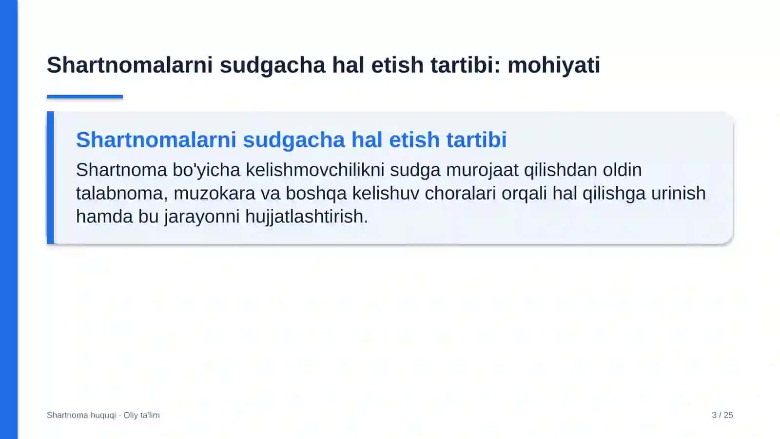 qishloq turizmida shartnomalarni sudgacha hal etish tartibi 8001 3