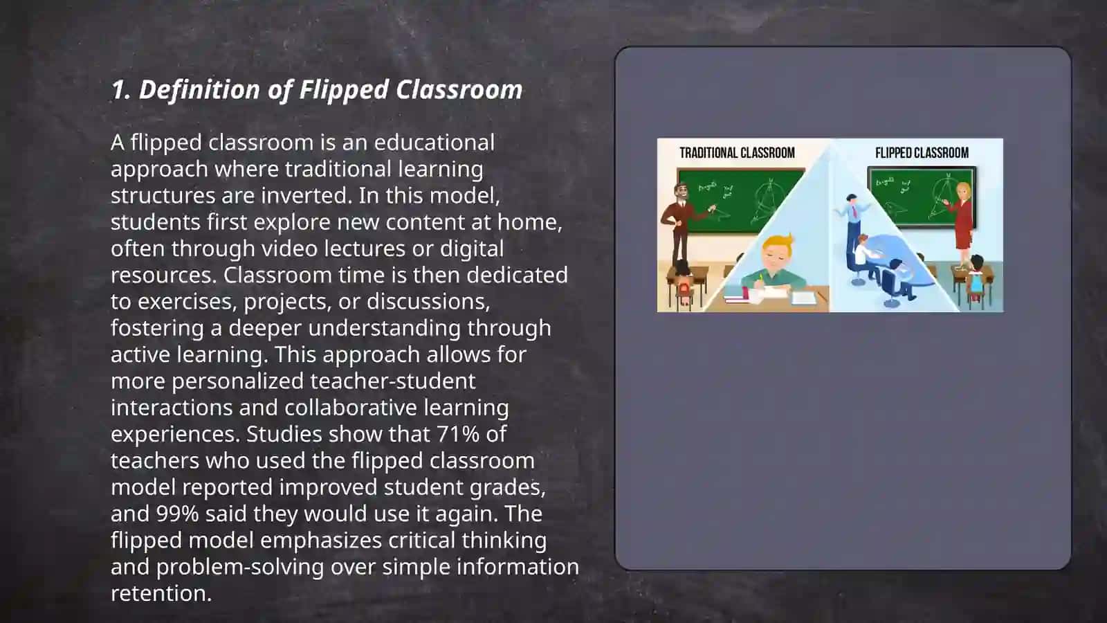Flipped classroom (model) 3