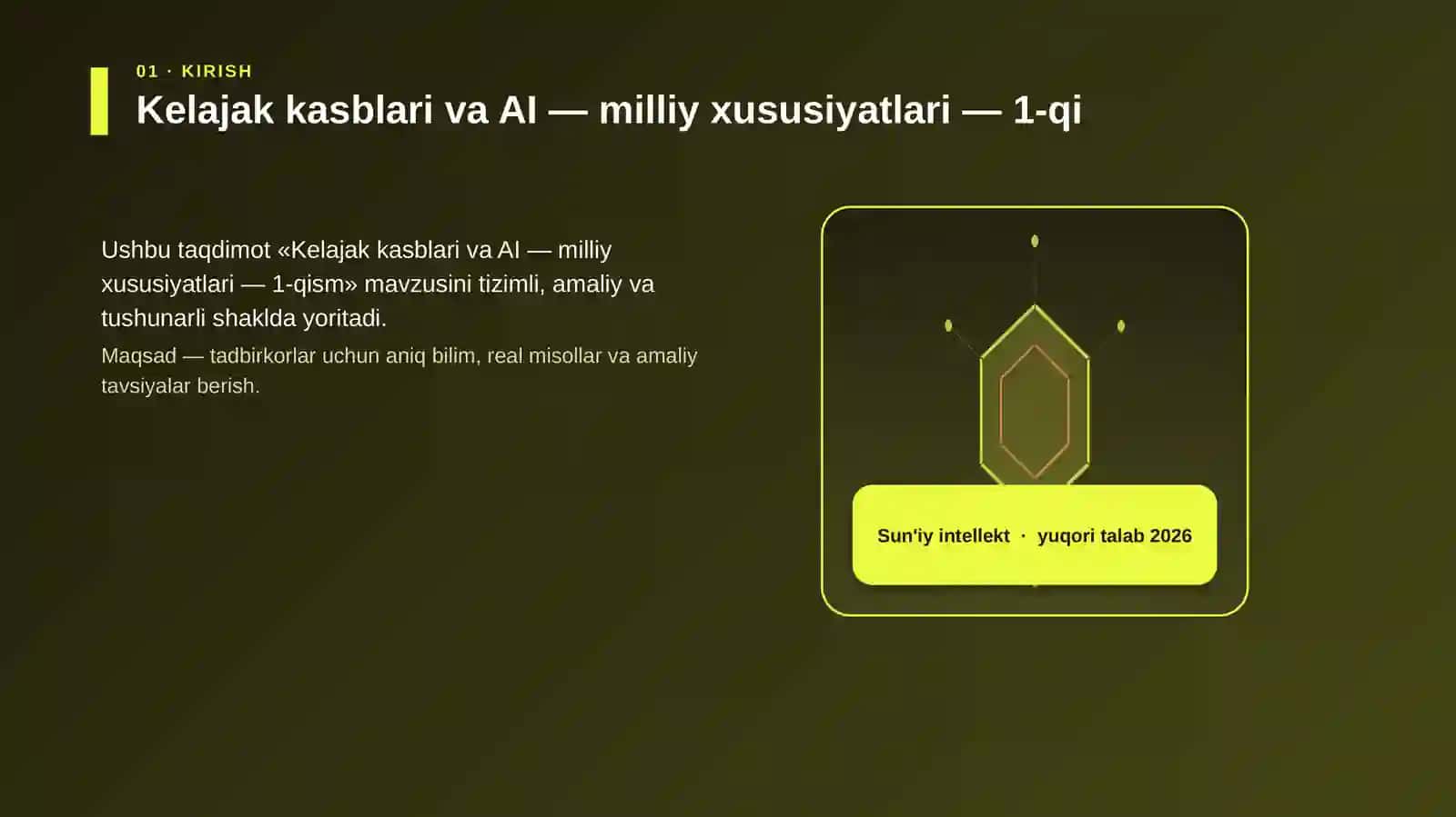 Kelajak kasblari va AI — milliy xususiyatlari — 1-qism 3