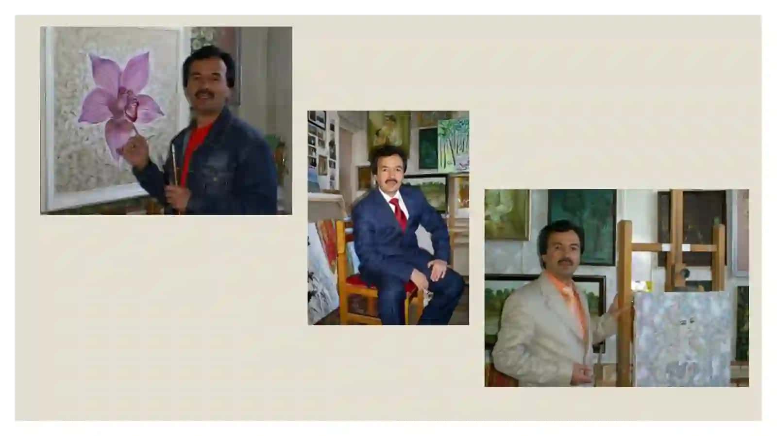 Uzbek artist Ortikali Kozokov 3