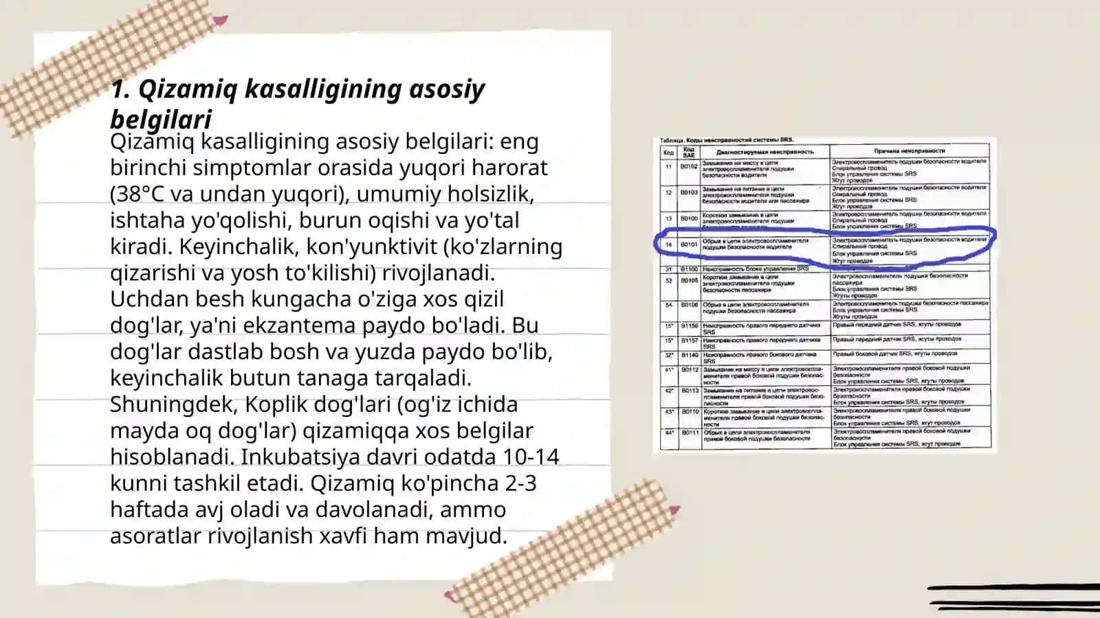 Qizamiq kasalligini davolash va oldini olish chora tadbirlari 3