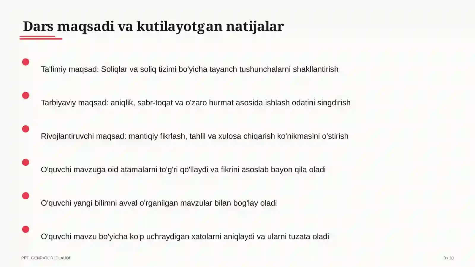 Soliqlar va soliq tizimi (10-sinf) 3