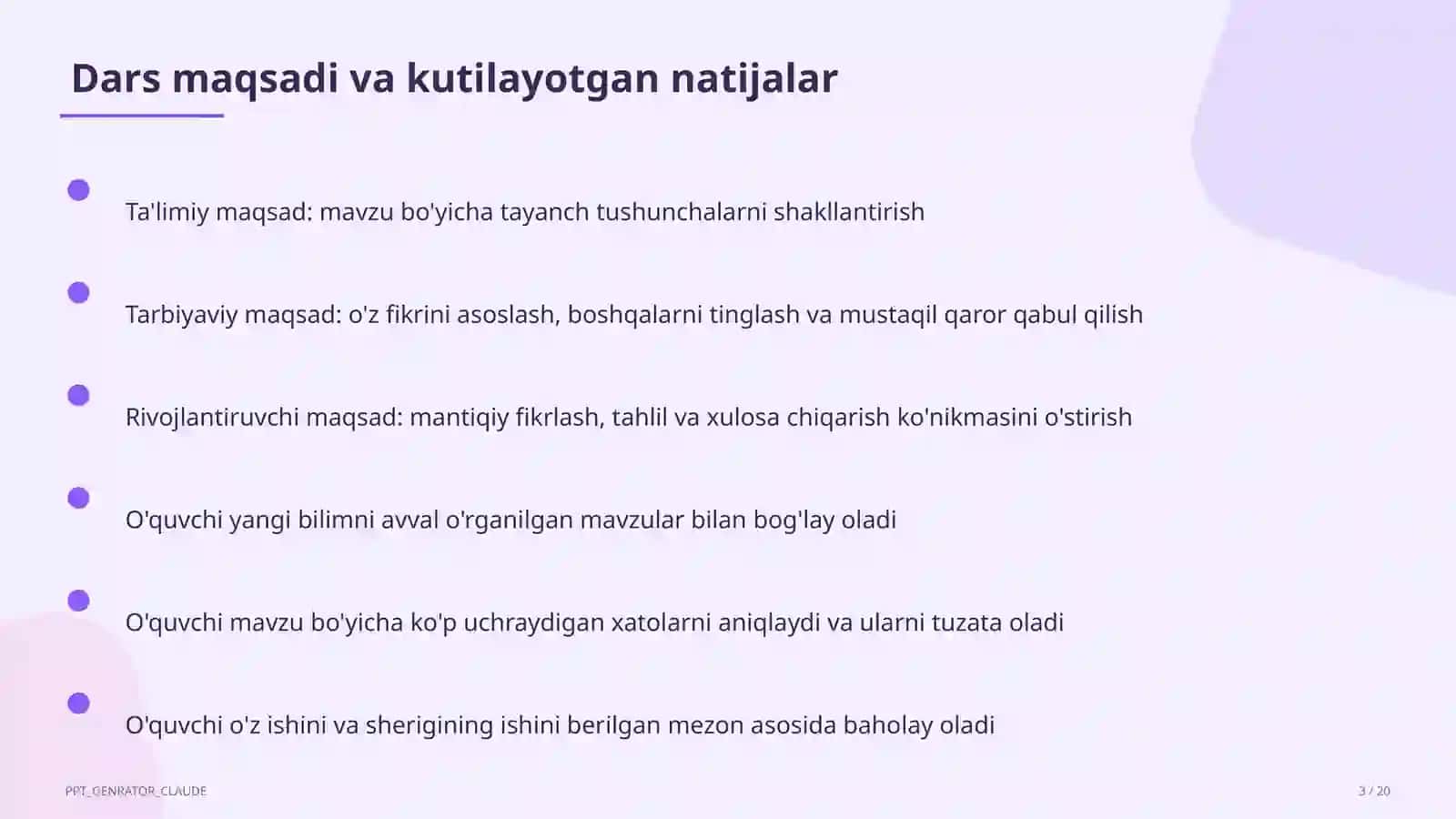 Chizmachilik asoslari: chizma asboblari va formatlar (8-sinf) 3