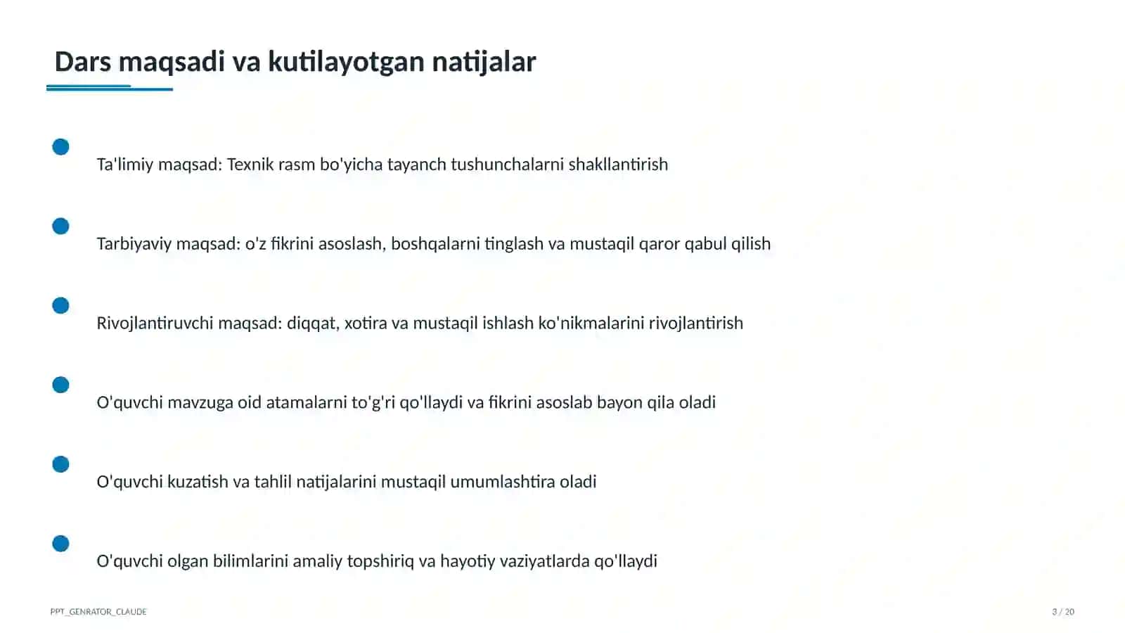 Astronomiya va chizmachilik (8–11) 3