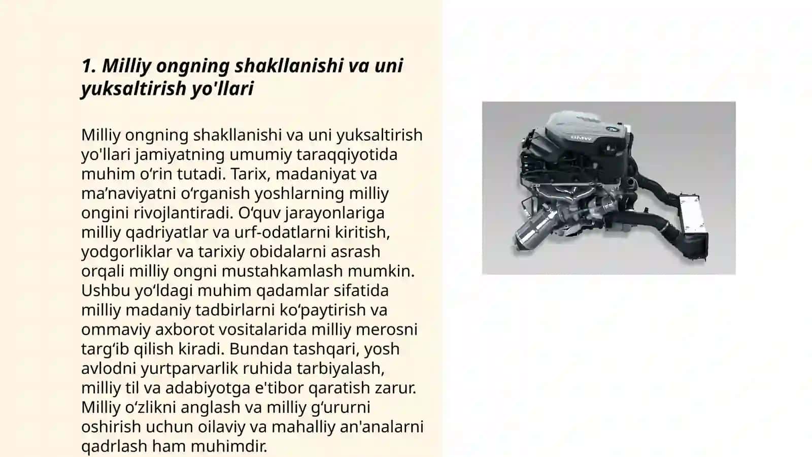 Milliy ma'naviy yuksalishni ta'minlashda milliy ong milliy va umuminsoniy qadiriyatlarning oʻrni 3