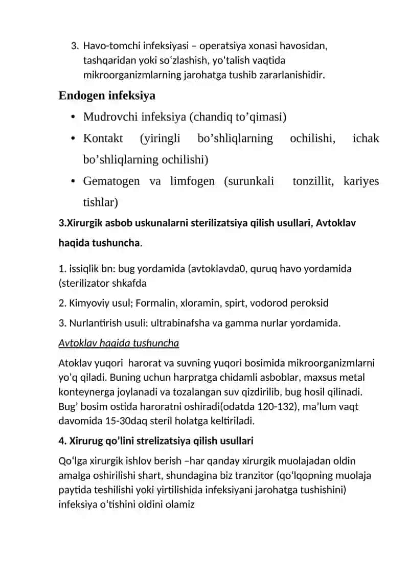 Zamonaviy xirurgiyaning rivojlanish tarixi 3