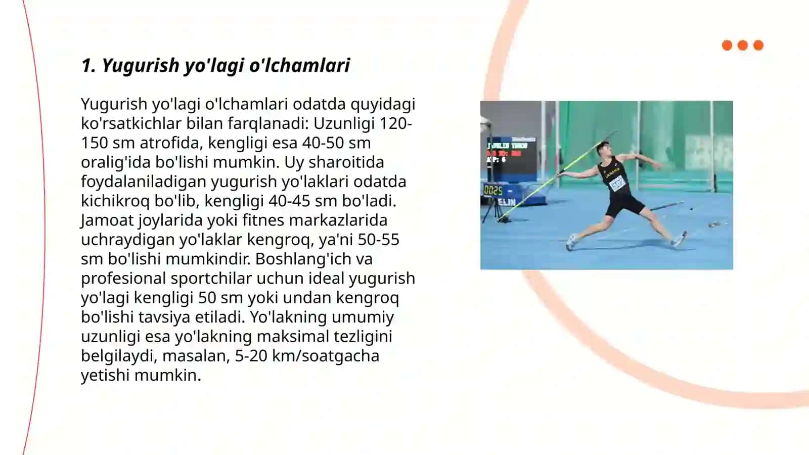 Yengil atletika ochiq maydonini òlchamlari 3