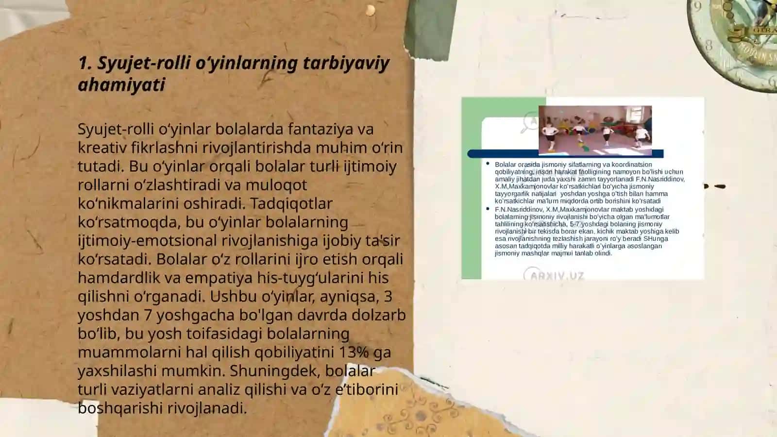 Syujet-rolli oʻyinlarni loyihalashtirish 3