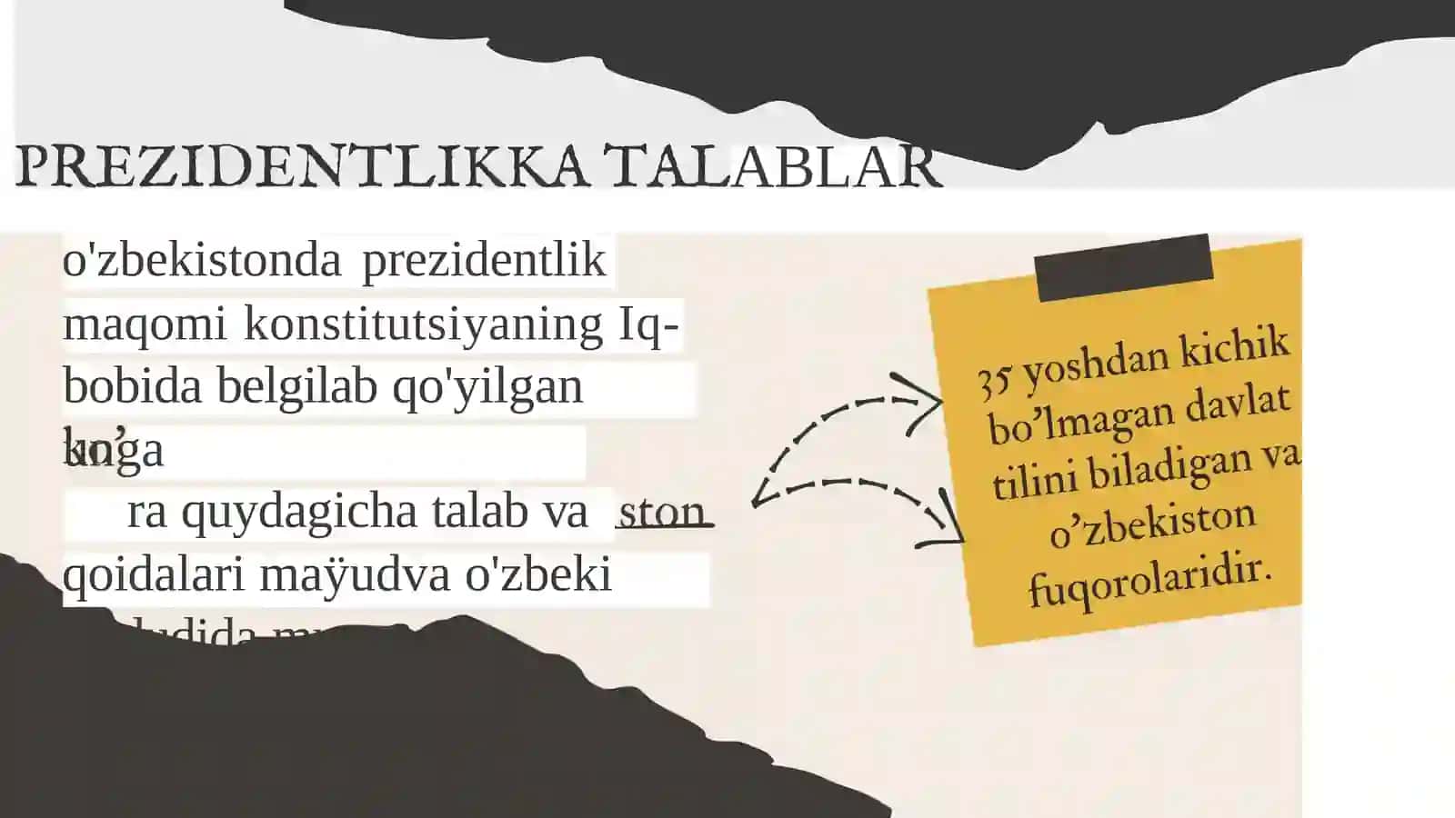O’ZBEKISTON RESPUBLIKASI PREZIDENTINING HUQUQIY MAQOMI 3