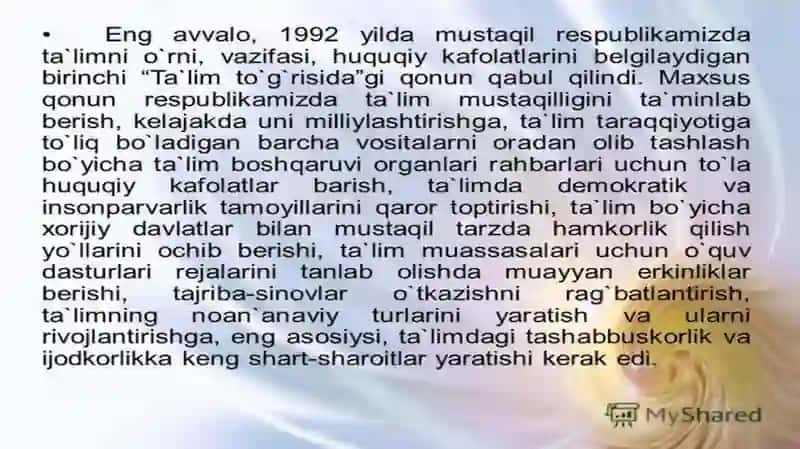 TA’LIM TO’G’RISIDAGI QONUNNING MAQSAD VA VAZIFALARI 3