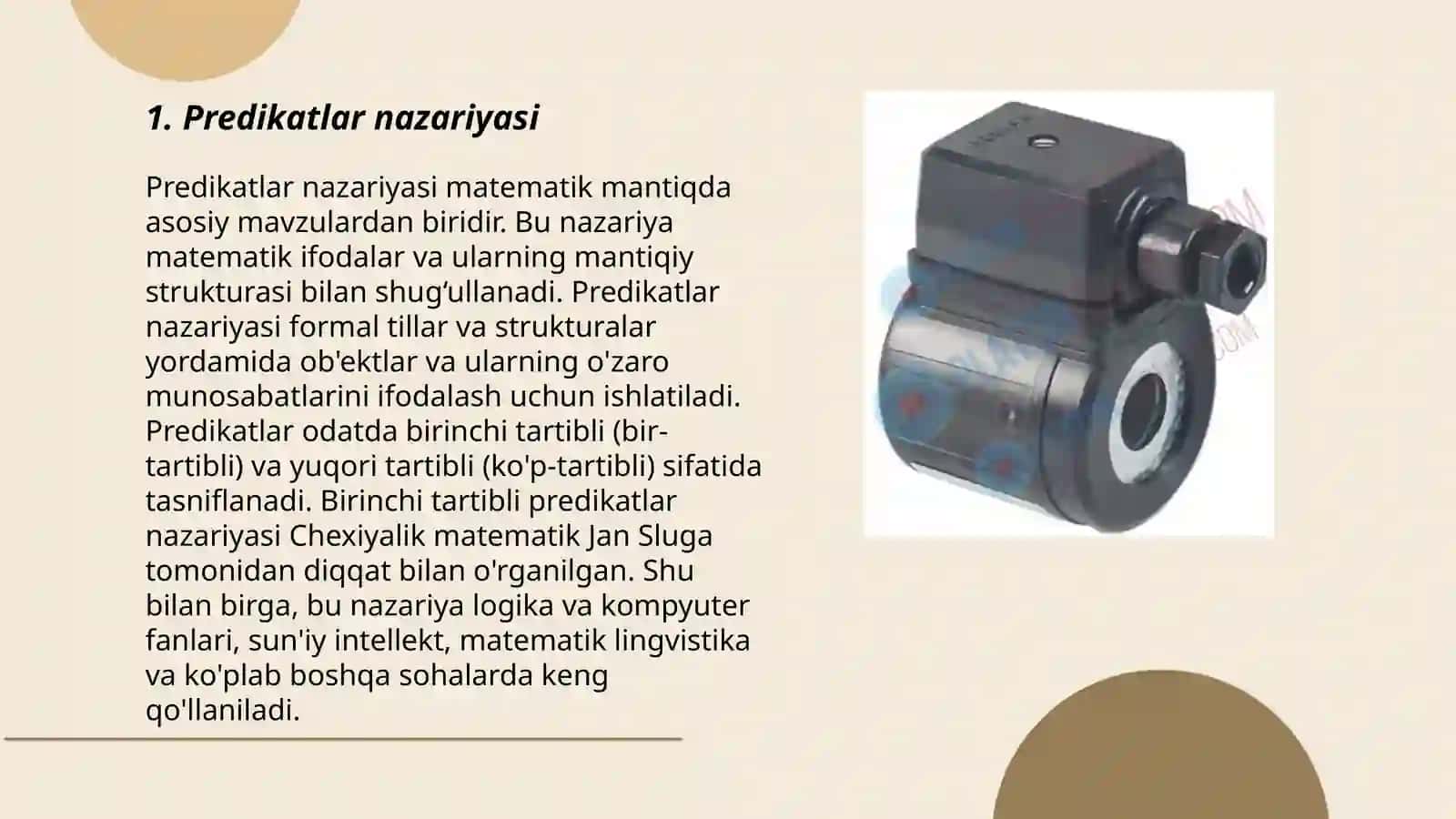 Predikatlar va kvantorlar 3