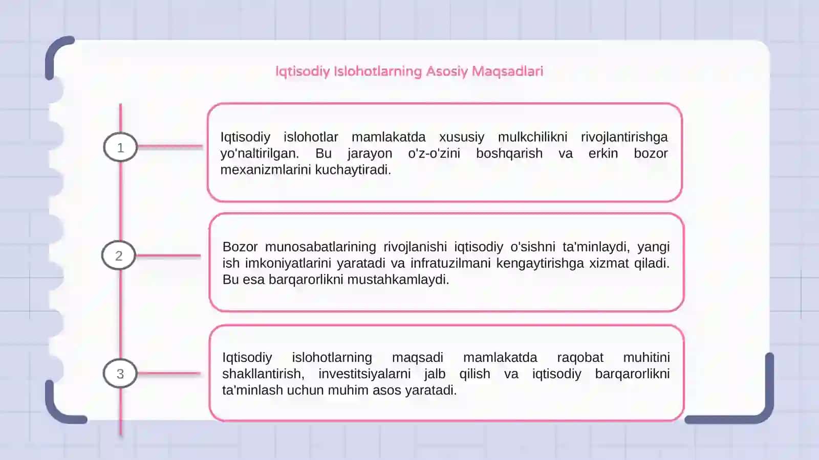 Iqtisodiy Islohotlarning Asosiy Maqsadlari 3