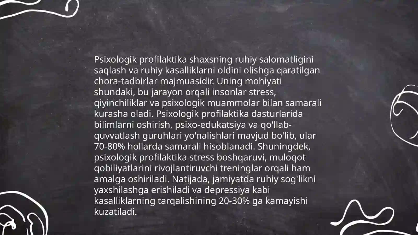 Psixologik profilaktika maqsad va vazifalari 3