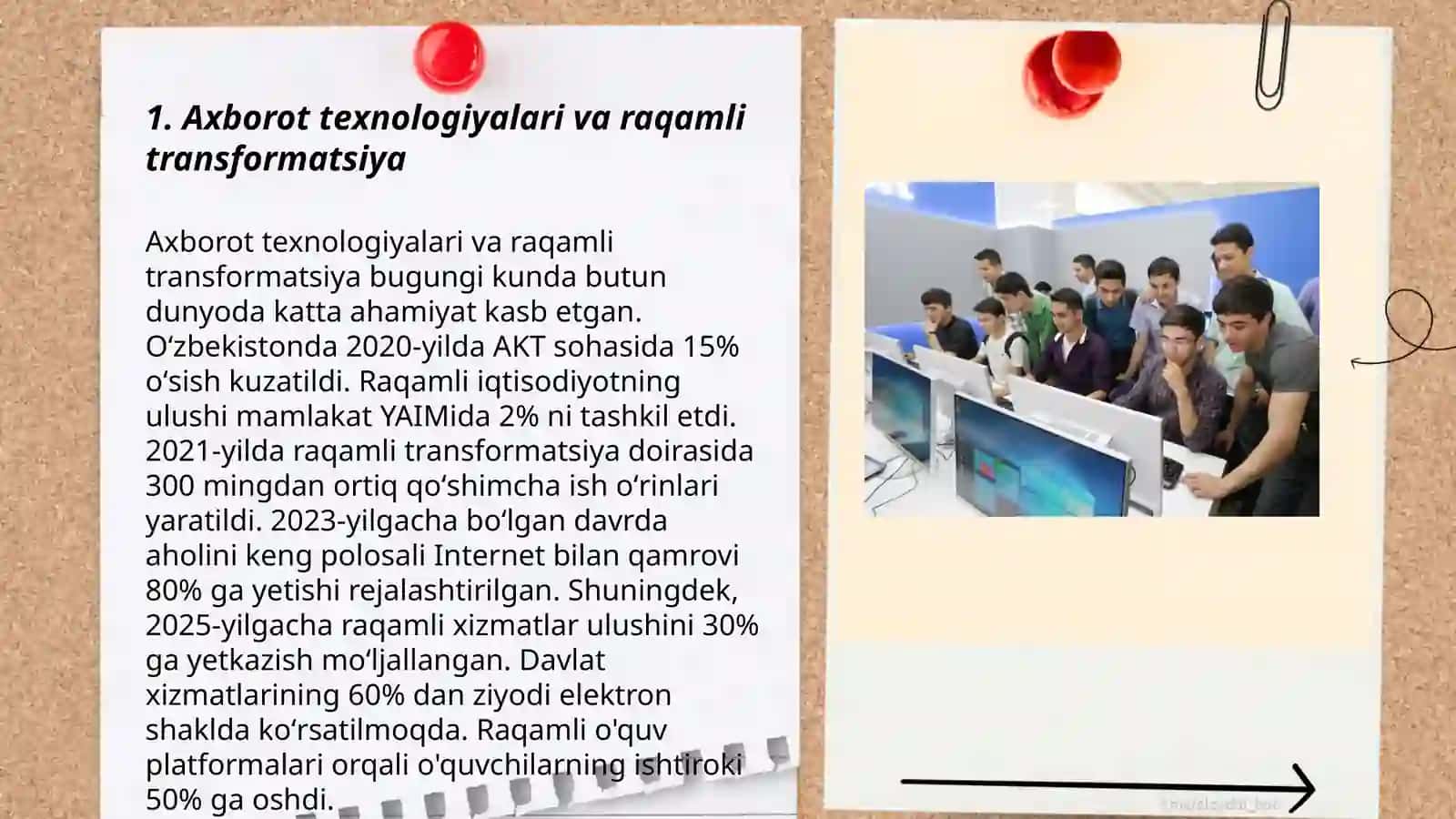Axborot texnologiyalarining jamiyatdagi oʻrni 3