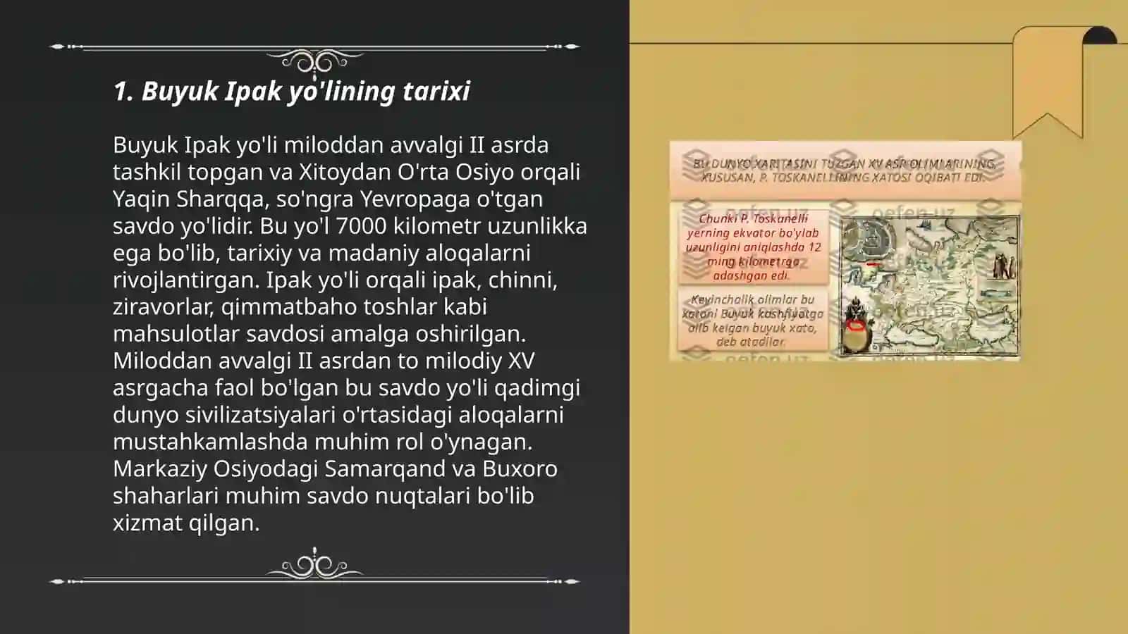 Buyuk Ipak yo'lining tarixi 3