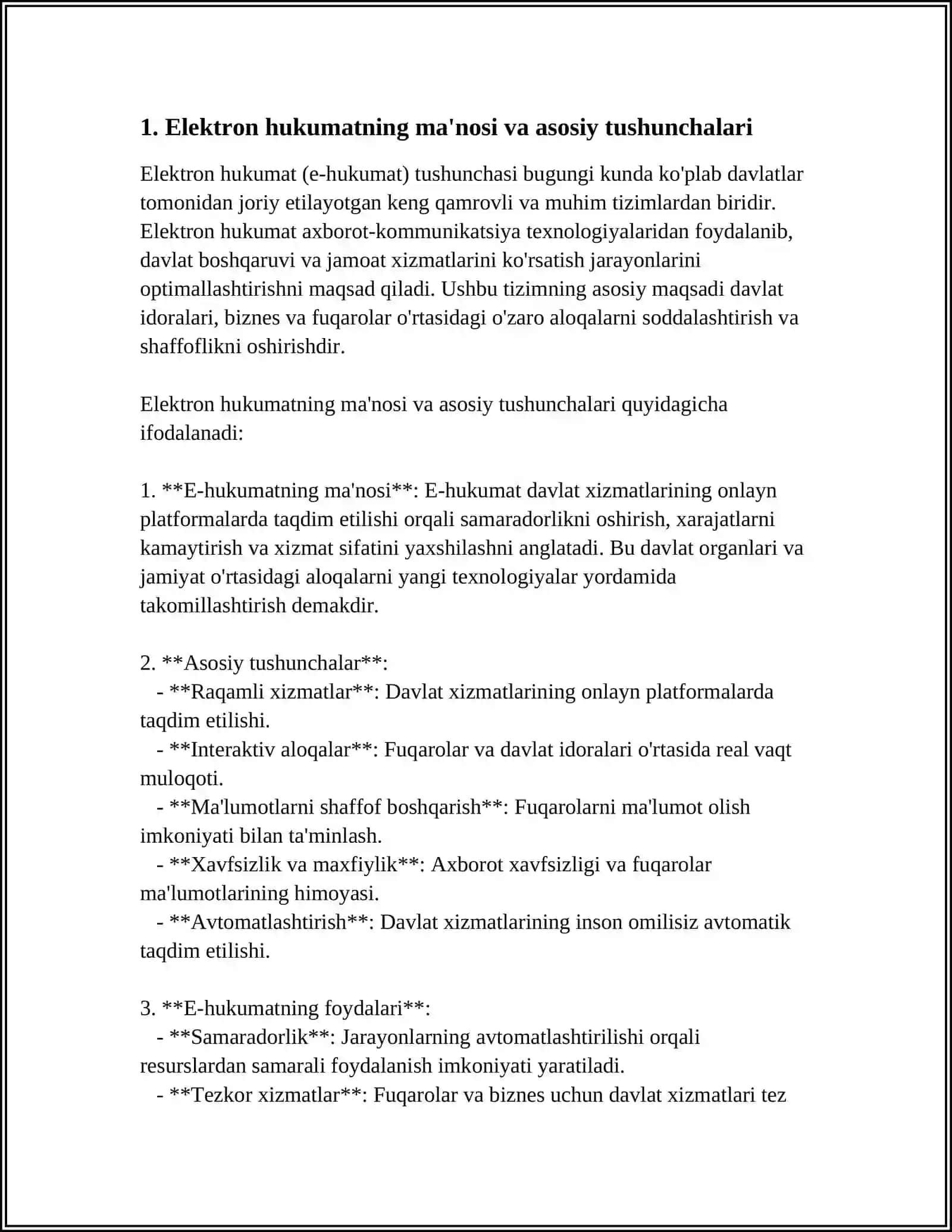 ELEKTRON HUKUMATNING SHAKLLANISHI VA RIVOJLANISHI 3