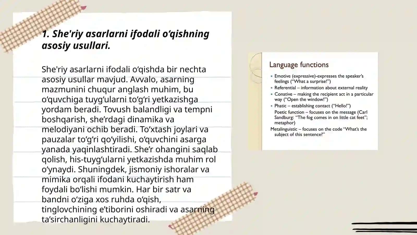 She'riy asarlarni ifodali o‘qish va tahlil qilish metodikasi 3