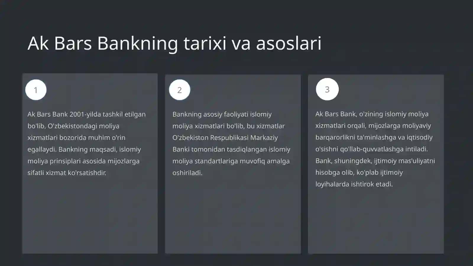 Ak Bars Bank islomiy moliya tashkiloti 3