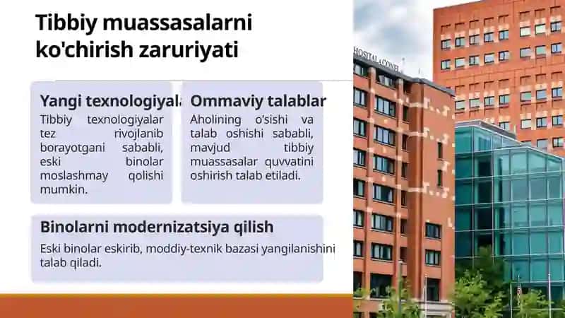 Tibbiymuassasalarniko’chirish 3