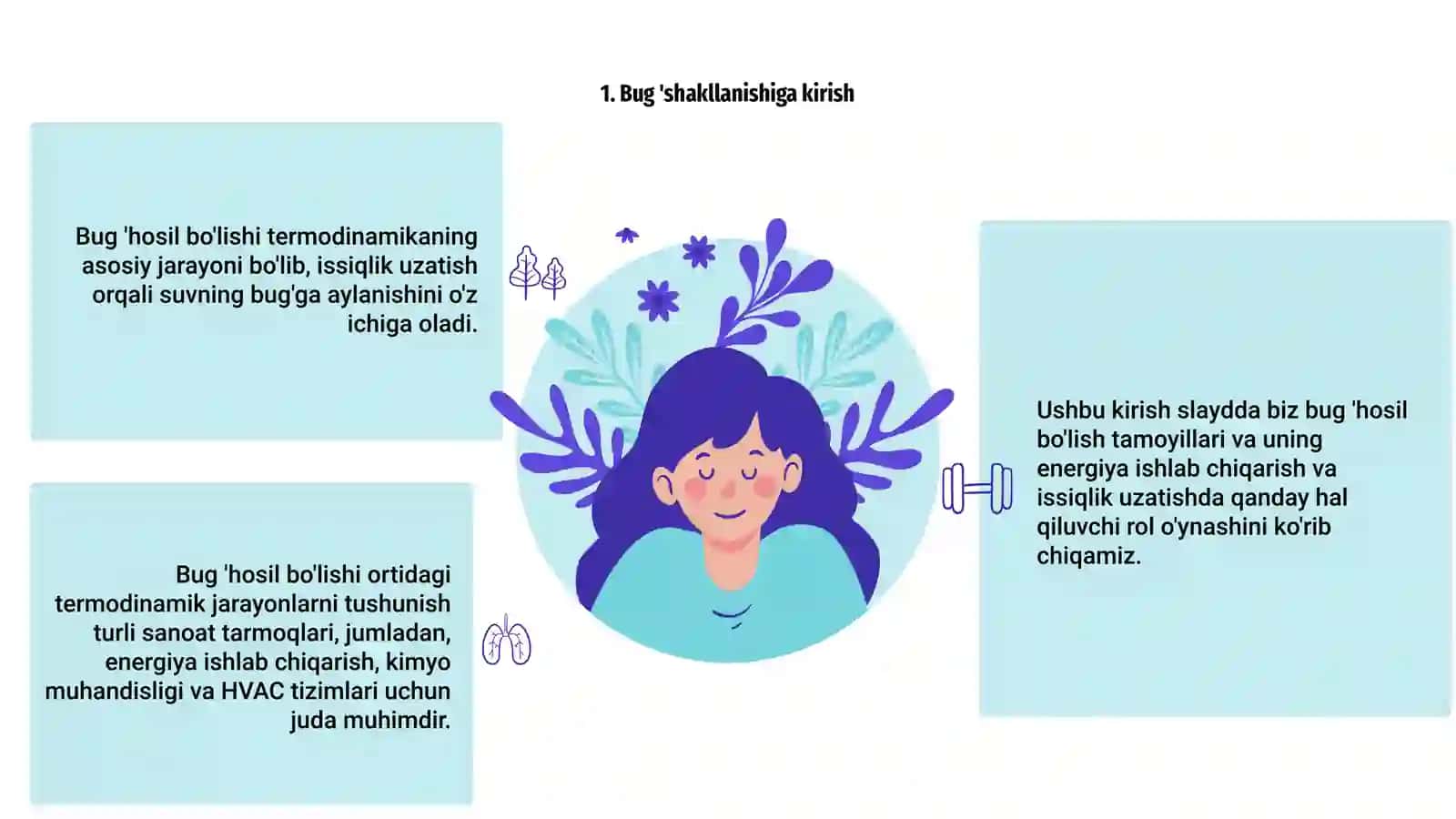 Bug 'hosil bo'lishi va termodinamik jarayonlar 3